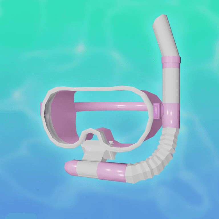 Snorkeling Set Pink