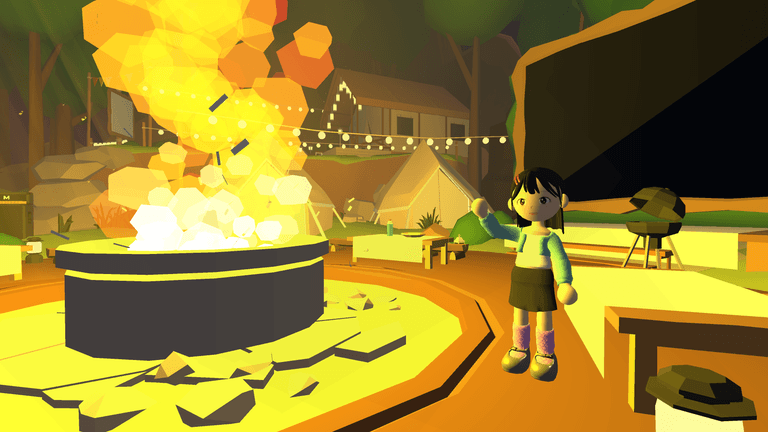 Ryu's campfire